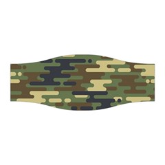 Curve Shape Seamless Camouflage Pattern Stretchable Headband by Vaneshart