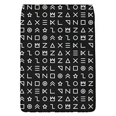 Memphis Seamless Patterns Removable Flap Cover (s)