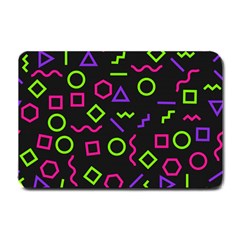 Geometric Seamless Pattern Small Doormat  by Vaneshart