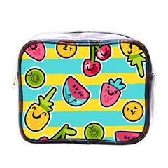 Summer Fruits Patterns Mini Toiletries Bag (one Side)