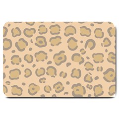 Leopard Print Large Doormat  by Sobalvarro