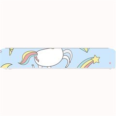 Unicorn Seamless Pattern Background Vector Small Bar Mats by Sobalvarro