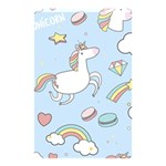 Unicorn Seamless Pattern Background Vector Shower Curtain 48  x 72  (Small)  Curtain(48  X 72 ) - 42.18 x64.8  Curtain(48  X 72 )