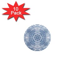 Boho Pattern Style Graphic Vector 1  Mini Magnet (10 Pack)  by Sobalvarro