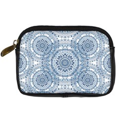 Boho Pattern Style Graphic Vector Digital Camera Leather Case