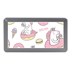 Unicorn Seamless Pattern Background Vector (1) Memory Card Reader (mini) by Sobalvarro