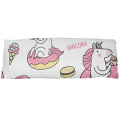 Unicorn Seamless Pattern Background Vector (1) Body Pillow Case Dakimakura (two Sides) by Sobalvarro