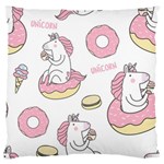 Unicorn Seamless Pattern Background Vector (1) Standard Flano Cushion Case (One Side) Front