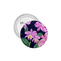 Vector Hand Drawn Orchid Flower Pattern 1 75  Buttons by Sobalvarro