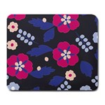 Vector Seamless Flower And Leaves Pattern Large Mousepads Front