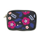 Vector Seamless Flower And Leaves Pattern Coin Purse Front