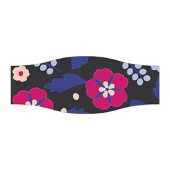 Vector Seamless Flower And Leaves Pattern Stretchable Headband by Sobalvarro