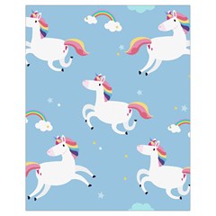 Unicorn Seamless Pattern Background Vector (2) Drawstring Bag (small) by Sobalvarro