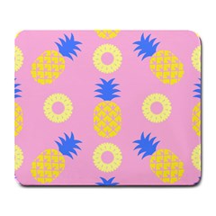 Pop Art Pineapple Seamless Pattern Vector Large Mousepads by Sobalvarro