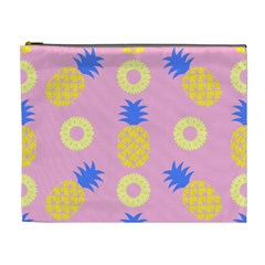 Pop Art Pineapple Seamless Pattern Vector Cosmetic Bag (xl) by Sobalvarro