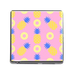 Pop Art Pineapple Seamless Pattern Vector Memory Card Reader (square 5 Slot) by Sobalvarro