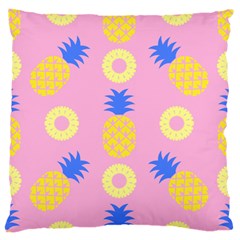 Pop Art Pineapple Seamless Pattern Vector Standard Flano Cushion Case (one Side) by Sobalvarro