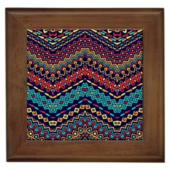 Ethnic  Framed Tile