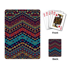 Ethnic  Playing Cards Single Design (Rectangle)