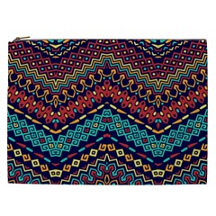 Ethnic  Cosmetic Bag (xxl) by Sobalvarro