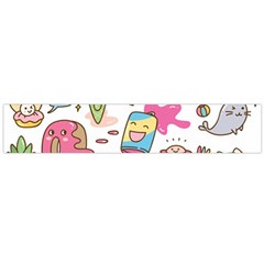 Set Kawaii Doodles Large Flano Scarf 