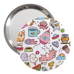 Set Kawaii Doodles 3  Handbag Mirrors