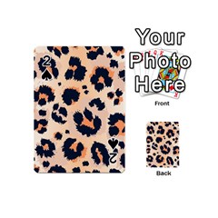 Leopard Pattern Funny Drawing Seamless Pattern Playing Cards 54 Designs (mini) by Vaneshart