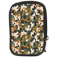 Vector Seamless Military Camouflage Pattern Seamless Vector Abstract Background Compact Camera Leather Case