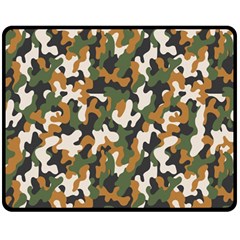 Vector Seamless Military Camouflage Pattern Seamless Vector Abstract Background Double Sided Fleece Blanket (medium) 