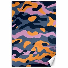 Camouflage Background Textile Uniform Seamless Pattern Canvas 20  X 30  by Vaneshart