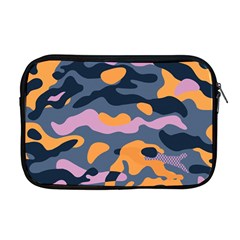 Camouflage Background Textile Uniform Seamless Pattern Apple Macbook Pro 17  Zipper Case