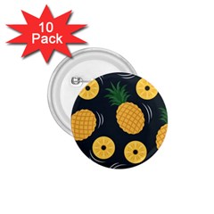 Seamless Pattern Pineapple Pattern 1 75  Buttons (10 Pack) by Vaneshart