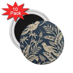 Birds Nature Design 2 25  Magnets (10 Pack)  by Vaneshart