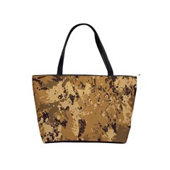 Abstract Grunge Camouflage Background Classic Shoulder Handbag