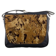 Abstract Grunge Camouflage Background Messenger Bag by Vaneshart