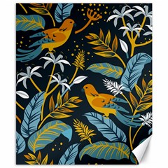 Birds Nature Design Canvas 8  X 10  by Vaneshart