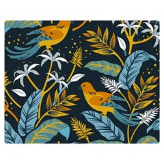 Birds Nature Design Double Sided Flano Blanket (medium) 