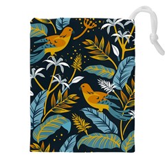 Birds Nature Design Drawstring Pouch (5xl) by Vaneshart