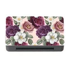 Romantic Floral Background Memory Card Reader With Cf