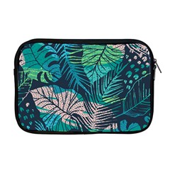 Seamless Abstract Pattern With Tropical Plants Apple Macbook Pro 17  Zipper Case