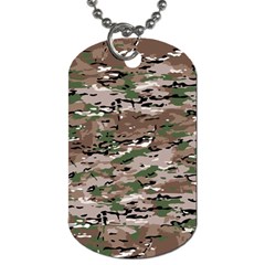 Fabric Camo Protective Dog Tag (one Side) by HermanTelo