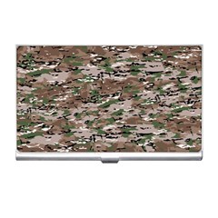 Fabric Camo Protective Business Card Holder