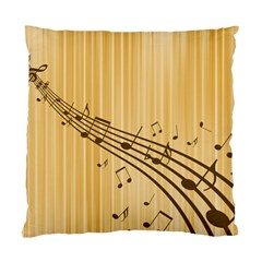 Background Music Nuts Sheet Standard Cushion Case (one Side)
