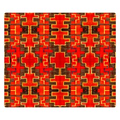 Nr 11 Double Sided Flano Blanket (small)  by ArtworkByPatrick
