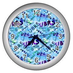 Ubrs Wall Clock (silver)