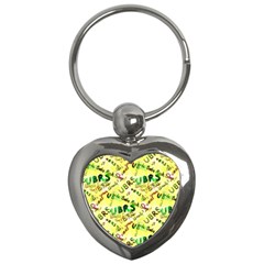 Ubrs Yellow Key Chain (heart) by Rokinart