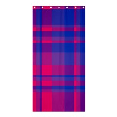 Bisexual Plaid Shower Curtain 36  X 72  (stall)  by NanaLeonti
