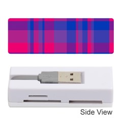 Bisexual Plaid Memory Card Reader (stick) by NanaLeonti