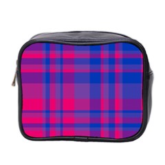 Bisexualplaid Mini Toiletries Bag (two Sides) by NanaLeonti