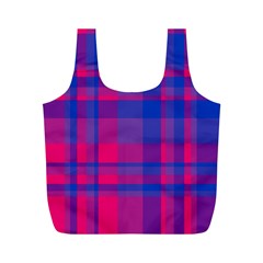 Bisexualplaid Full Print Recycle Bag (m) by NanaLeonti